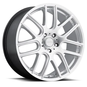 Vision Wheel Street Designs – 426 CROSS – Silver – 14″x5.5″ 38mm – All weather Wheels – 426H4503WPS38